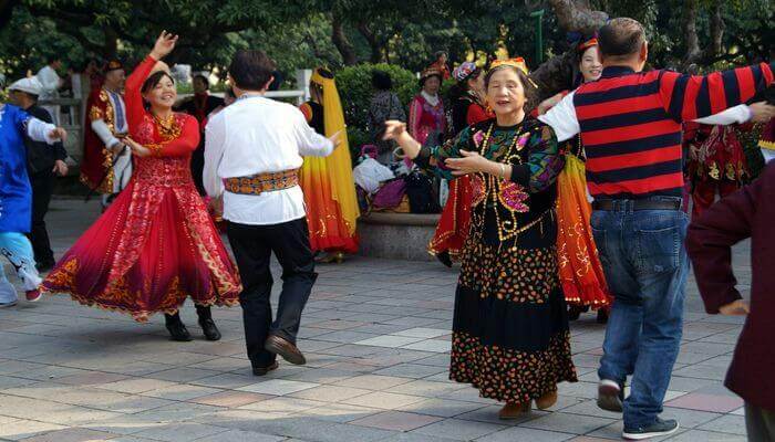 dances in Shenzhen