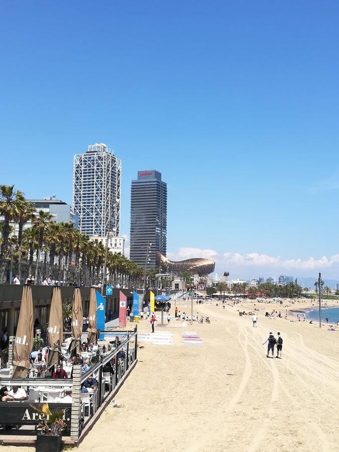 what are the beaches in Barcelona like