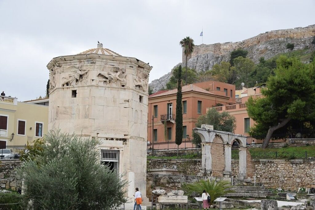 Tower of the Winds cheap things to do in athens greece