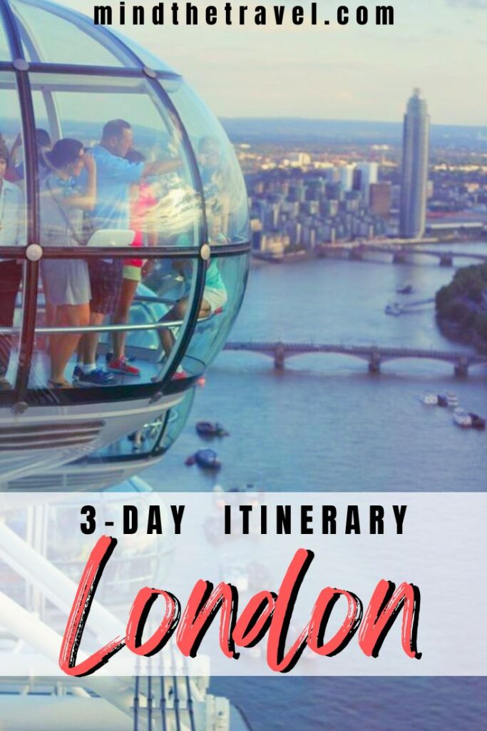 3-day London itinerary